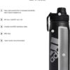 adidas 20 oz Stainless Steel Water Bottle, Insulated Double-Walled 18/8 Metal, Men,…