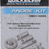 Quicksilver 8M0116589 Transom and Gearcase Aluminum Anode Kit