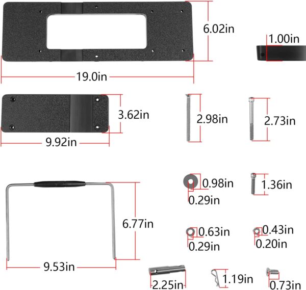 1854023 Composite Quick Release Bracket fit for Ultrex, Fortrex, Maxxum, and Edge…