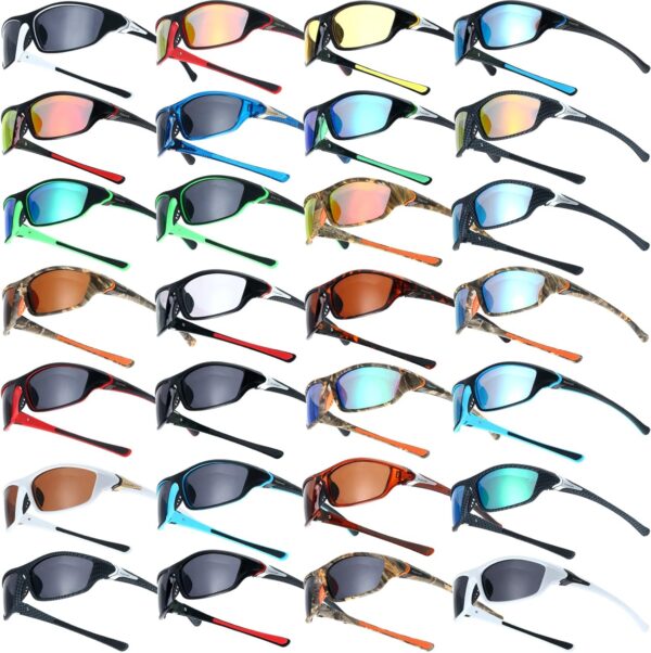 Fabbay 28 Pairs Polarized Sunglasses Bulk for Men and Women Sun Glasses with UV…