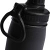 adidas 20 oz Stainless Steel Water Bottle, Insulated Double-Walled 18/8 Metal, Men,…