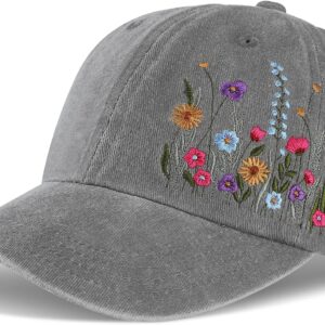 Biggun Embroidered Baseball Cap – Adjustable Hat, Soft Breathable Poly Hats for Women…