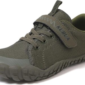KUBUA Kids Barefoot Shoes Boys Girls Sneakers Naturally Splay Shoes Toddler Little Big Kid