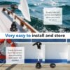 Trolling Motor Stabilizer Mount Support for Minn Kota…