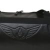AUXTER Polyester 23cms Black Leatherette Gym Bag Duffel…