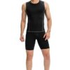 NINQ Men’s Compression Sports Shorts Half Tights with Pocket