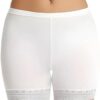 Women’s High Waist Shapewear Shorts, Pack of 2, White…