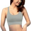 Women’s Spandex High Impact Padded Non Wired Racer Back…