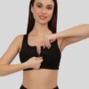 GLAMORAS Women’s Sports Bra | Wirefree Full Coverage…