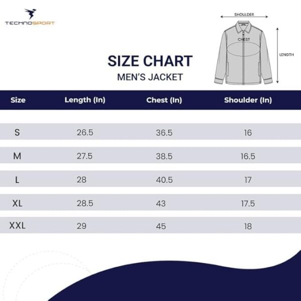 TECHNOSPORT Men’s Polyester Regular Slim Fit Solid…