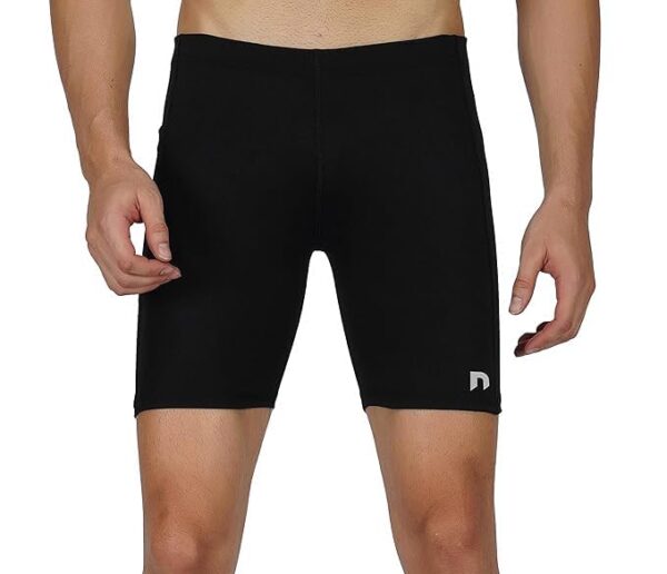 NEVER LOSE Gym Compression Men’s Skin Tight Shorts with…