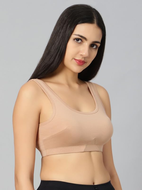 Blue Nixie Stretch Cotton Women’s Cotton Seamless Sports…