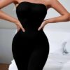 FXTYK Strapless Shapewear Bodysuit Body Shaper for Women…