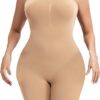 Women’s Full Body Shapewear Strapless Bodysuit,…