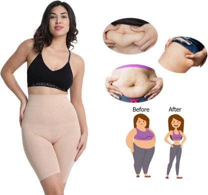 Vihrik High Waist Tummy Control Shapewear Shorts for…