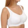 GLAMORAS Cotton Polyester Non-Padded Bra Full Coverage…