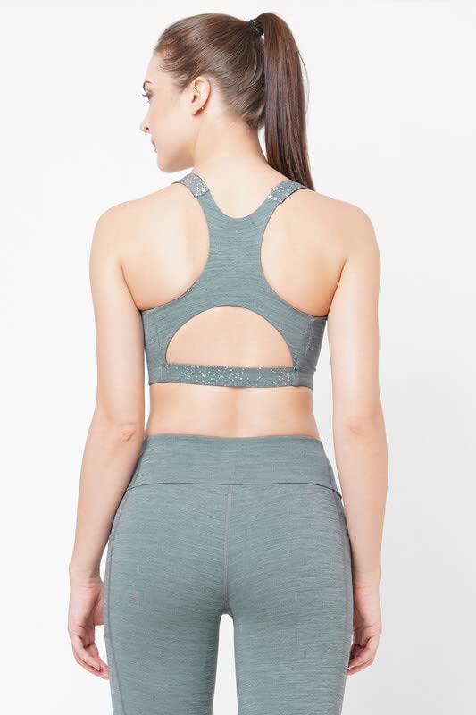 LAASA | JUST-Dry High Impact Front Zip Silver Foil…