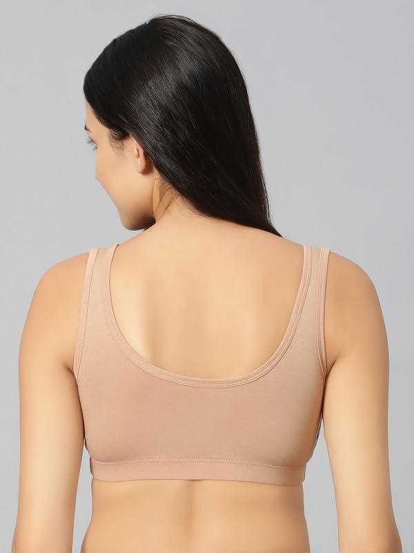 Blue Nixie Stretch Cotton Women’s Cotton Seamless Sports…