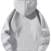 The Modern Soul Half Zipper Solid Hoodie for Men |…