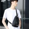 Sohansh Crossbody Chest Bag for Men  Waterproof Sling…