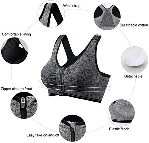 Mysha Women’s Cotton Lightly Padded Wire Free Sports Bra