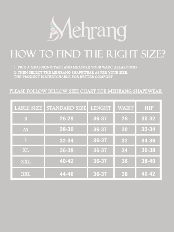 Mehrang Stretchable Saree Shapewear Petticoat for Women,…
