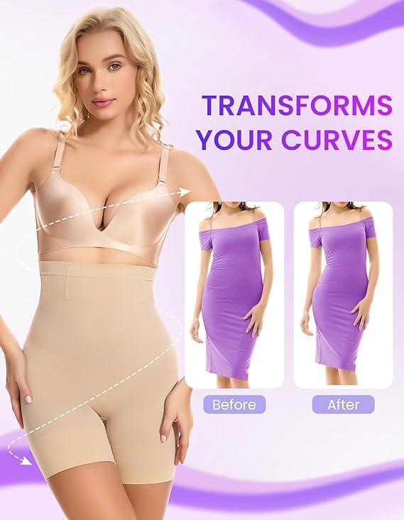 Shapewear Shorts Tummy Control Shapewear Invisible…