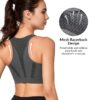 Fashiol Women Sports Bra | High Impact Zip Front Plus…