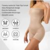 Women’s Full Body Shapewear Strapless Bodysuit,…