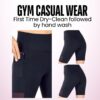 Flingr Poly Spandex Women’s Sports Shorts For Slim Fit |…