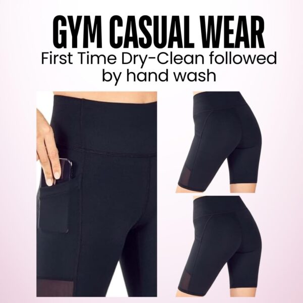 Flingr Poly Spandex Women’s Sports Shorts For Slim Fit |…
