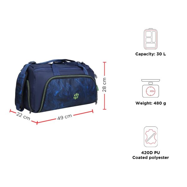 Harissons Marvel 30L Gym Duffle Bag with Shoe…