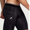 JUST RIDER Mens Compression Shorts with Cup Pocket and…