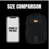 FUOCO Magnetic Gym Bag with Mobile Holder | Unisex…