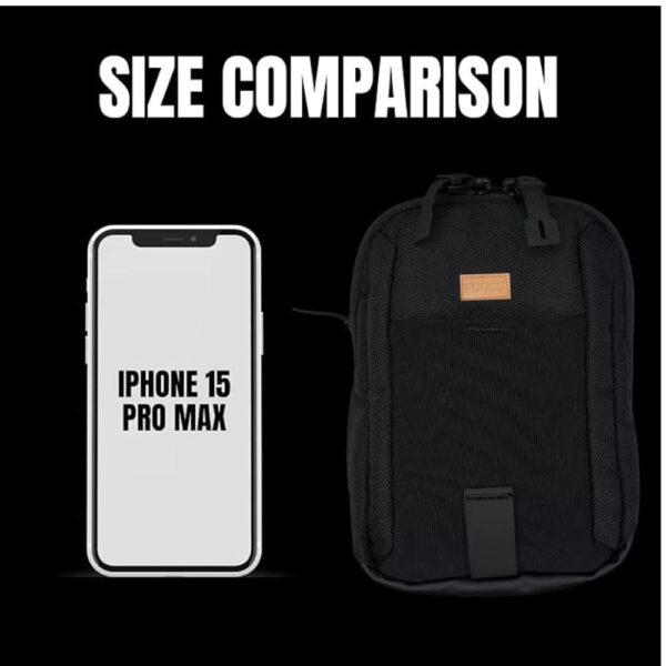 FUOCO Magnetic Gym Bag with Mobile Holder | Unisex…