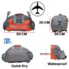 3-in-1 Convertible Travel Duffel Gym Bag for Men & Women…