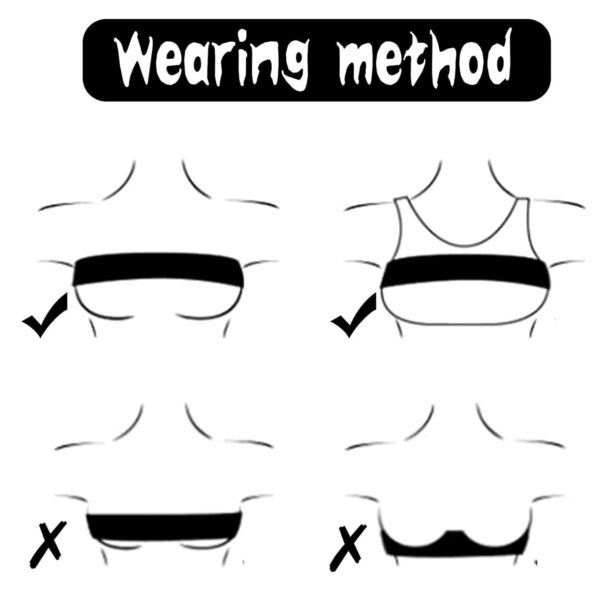 DROPOSALE No-Bounce high-Impact Bra Strap for Women with…