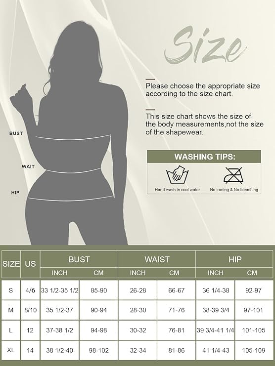 FXTYK Strapless Shapewear Bodysuit Body Shaper for Women…