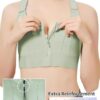 High Impact Front Zip Sports Bra for Women | Longline…