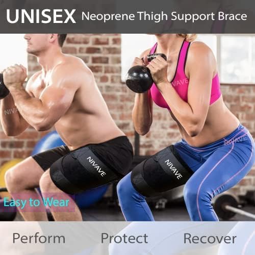 Nivave Thigh Compression Adjustable Neoprene Sleeve…