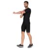 Recharge Men Polyester Compression Sports Shorts Half Tights