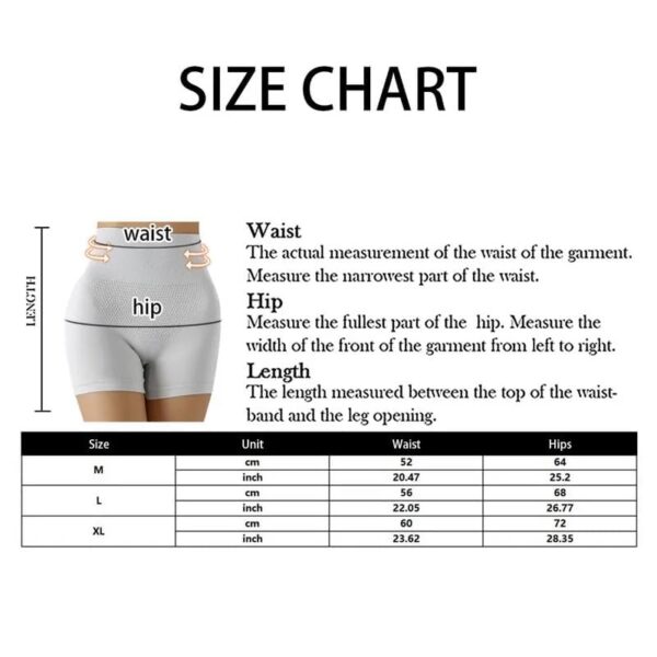NIRDAMBHAY Women Waist Shapewear with Anti Rolling Tummy…
