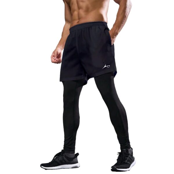 PROSHARX 2 in 1 Active Dual Pants | Men’s 2 in 1 Running…