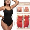 KOVEXA Thong Bodysuit for Women, Slimming Design…