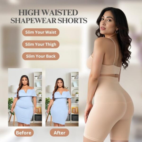 Nature Thread Shapewear Shorts – High Waisted Tummy…