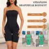 KRLZ Women Strapless Shapewear Bodysuit Tummy Control…