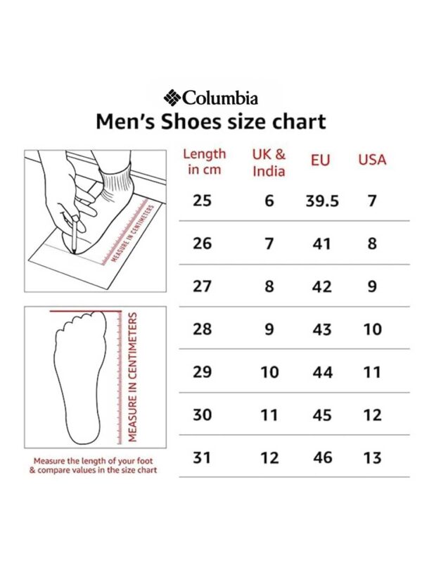 Columbia Men Plateau Hiking & Trekking Shoes
