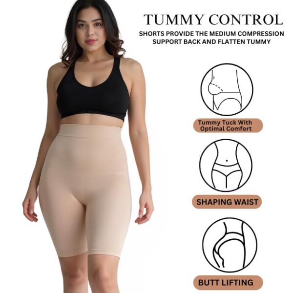 Nature Thread Shapewear Shorts – High Waisted Tummy…