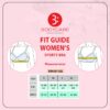 BODYCARE Women Cotton Spandex Non-Wired Sports Bra (Pack…