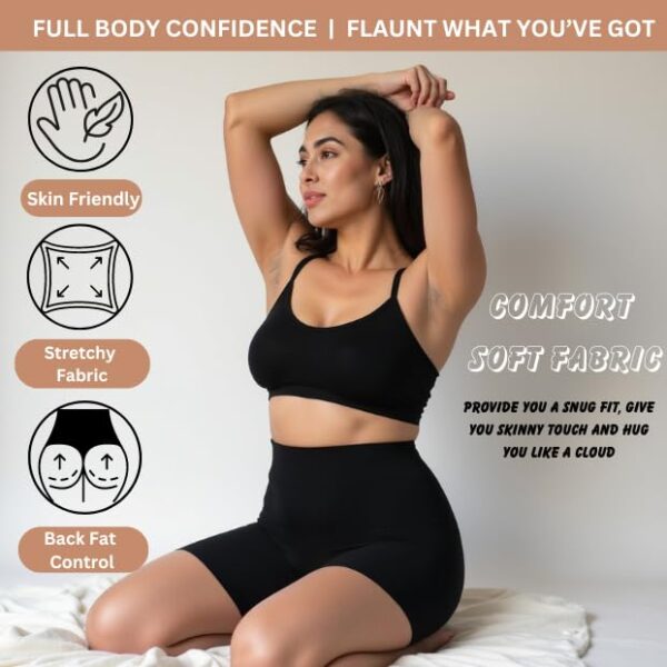 Nature Thread Shapewear Shorts – High Waisted Tummy…